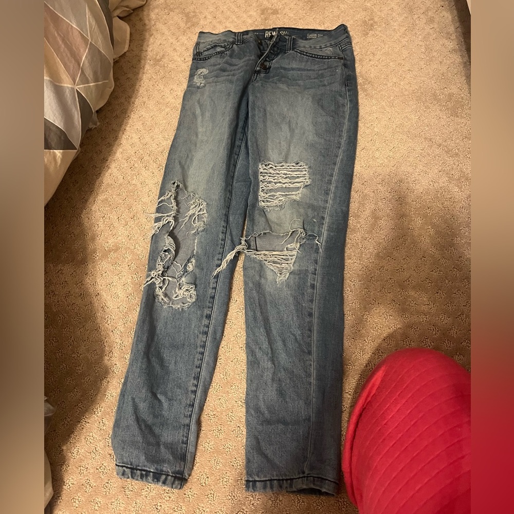 ripped jeans
